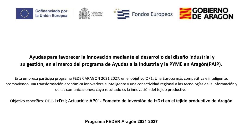 Modelo cartel WEB CADI FEDER AP01 Fomento inversión IDi en el tejido productivo de Aragon